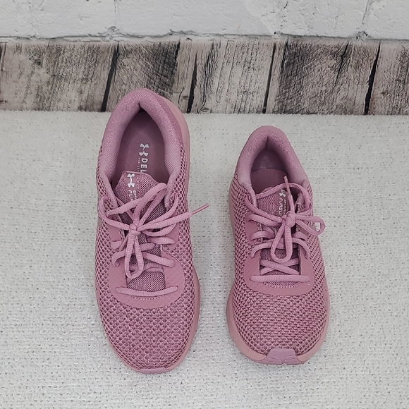 Under Armour Charged Pursuit 3 Running Shoe/Sneaker in Pink Elixir - Picture 1 of 17